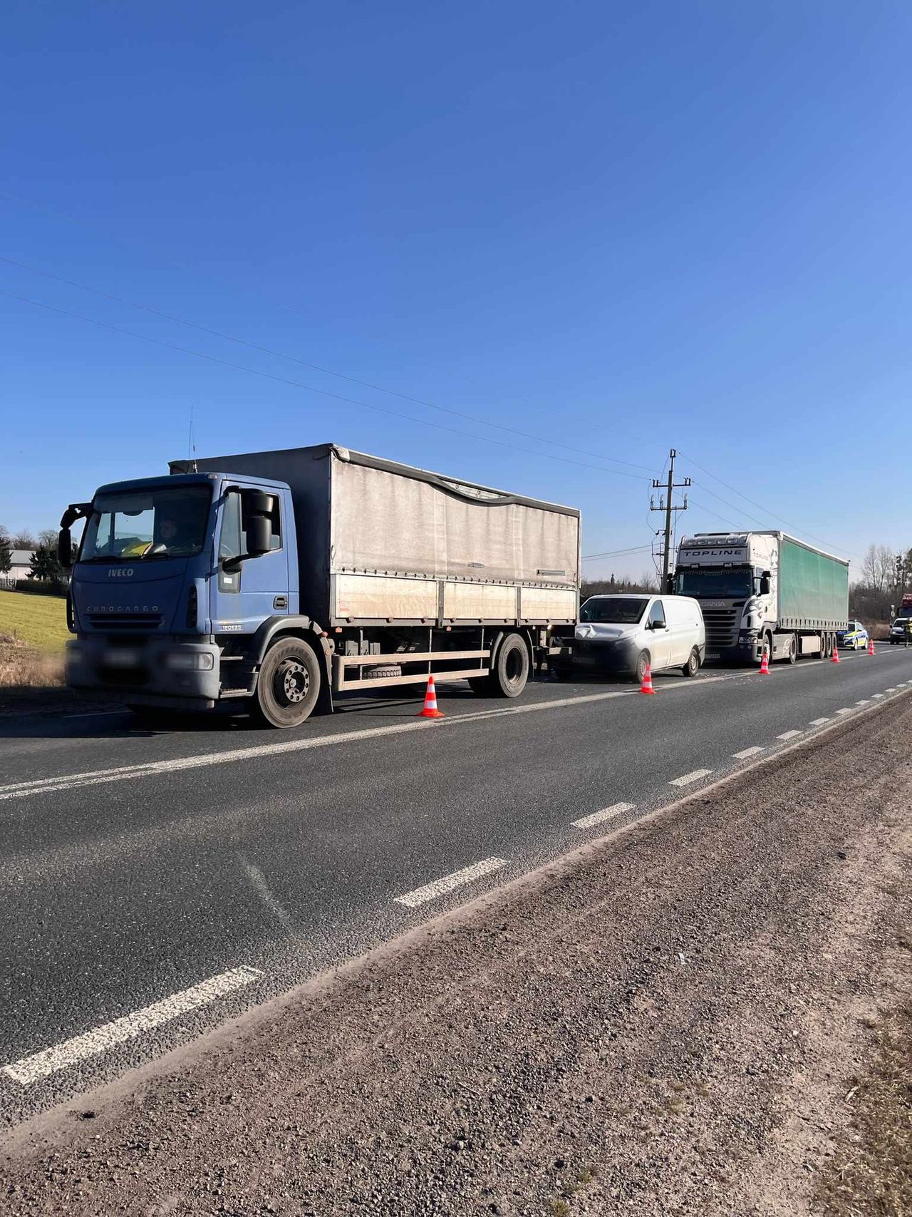 Zdarzenie drogowe w Wyszogrodzie 