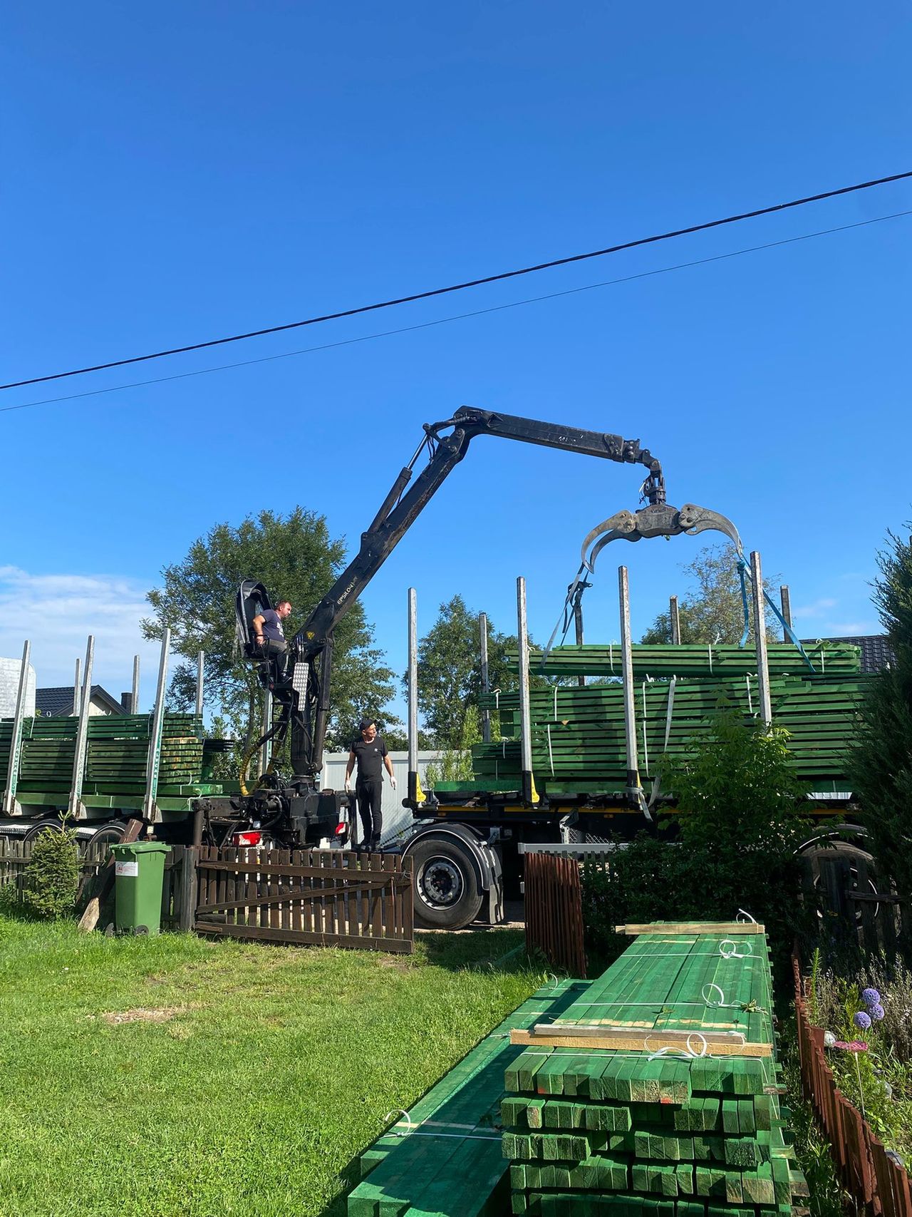 Kolejna pomoc u mieszkańców