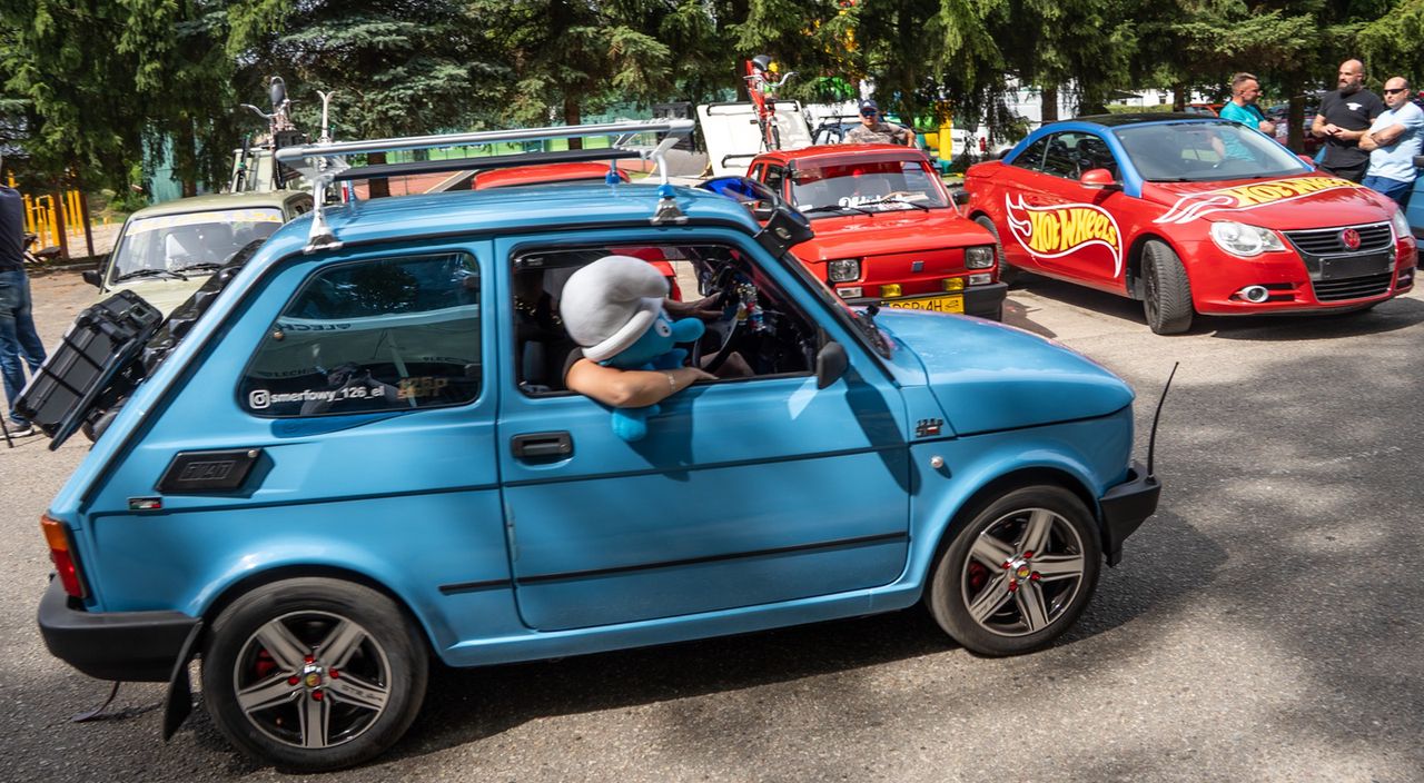 Fiat 126p, maluch, Lubasz, 