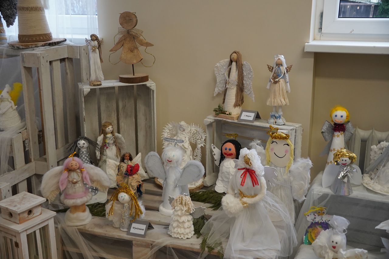 Anioły Bożonarodzeniowe w Wiktorówku