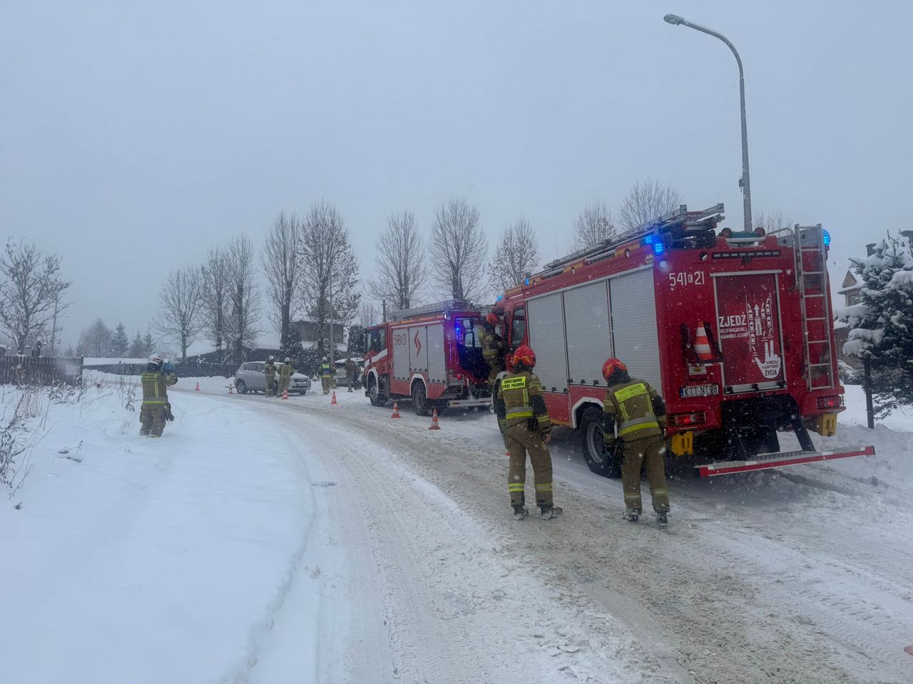 Kolizja w Kościelisku