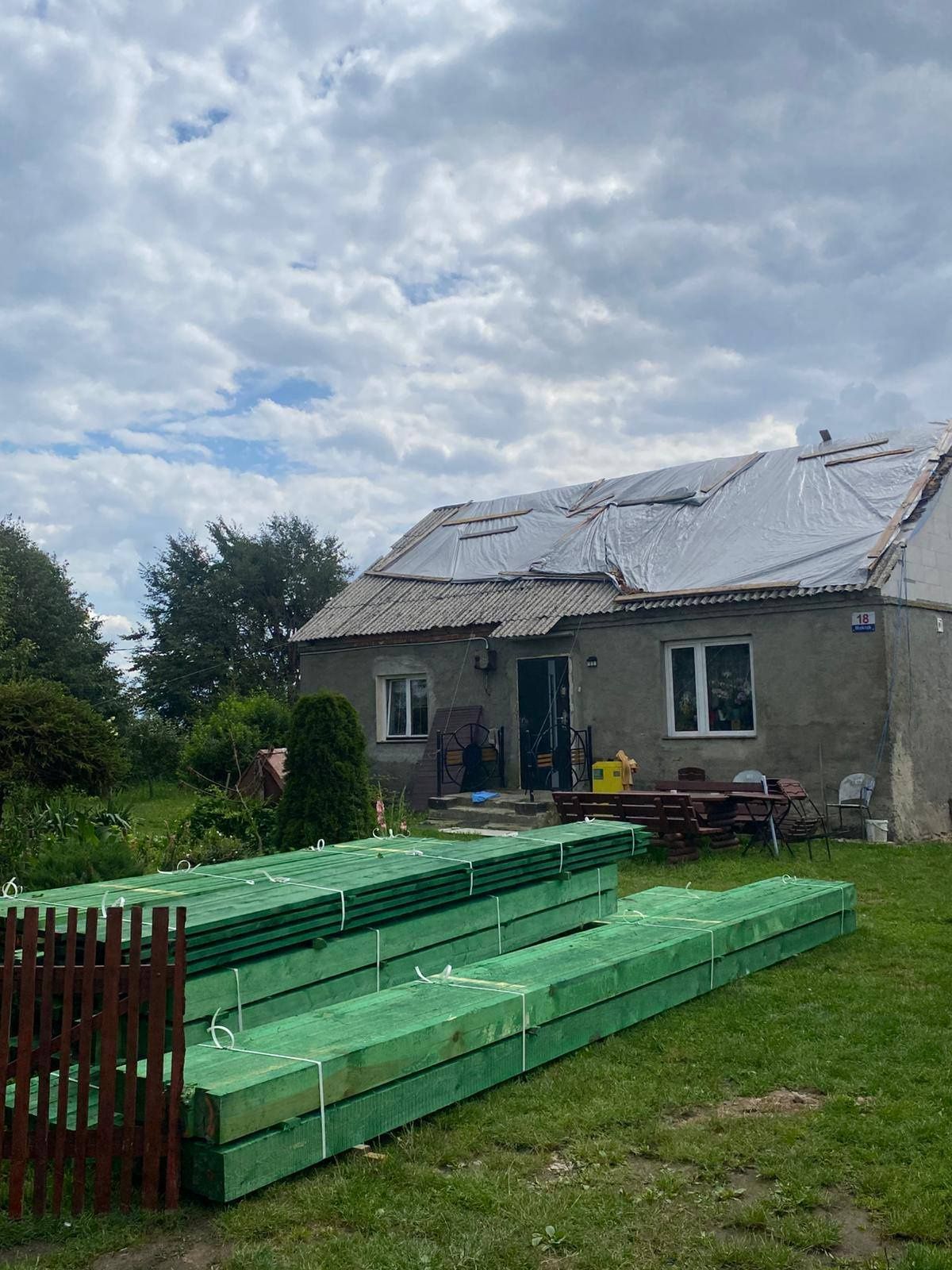 Kolejna pomoc u mieszkańców