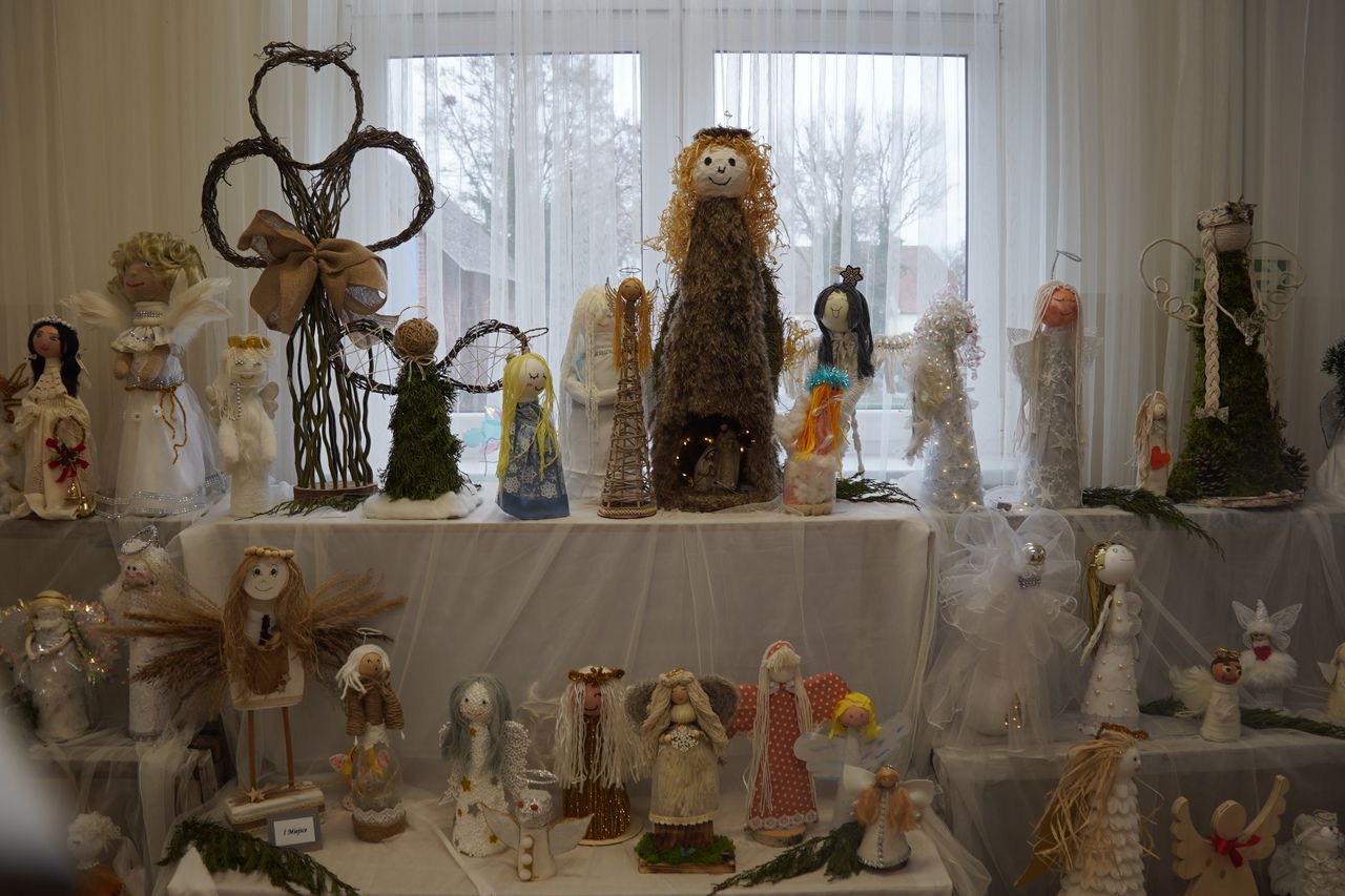 Anioły Bożonarodzeniowe w Wiktorówku