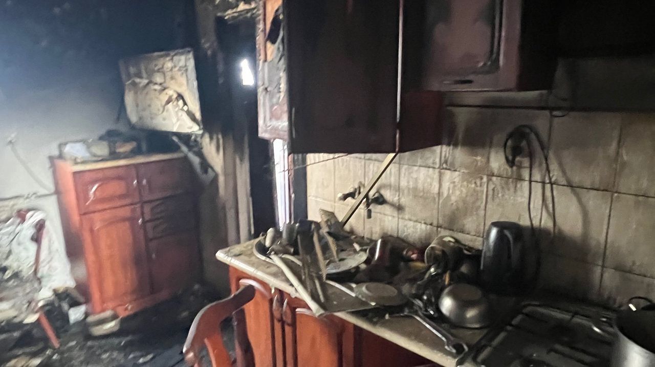 Rodzina straciła dom 