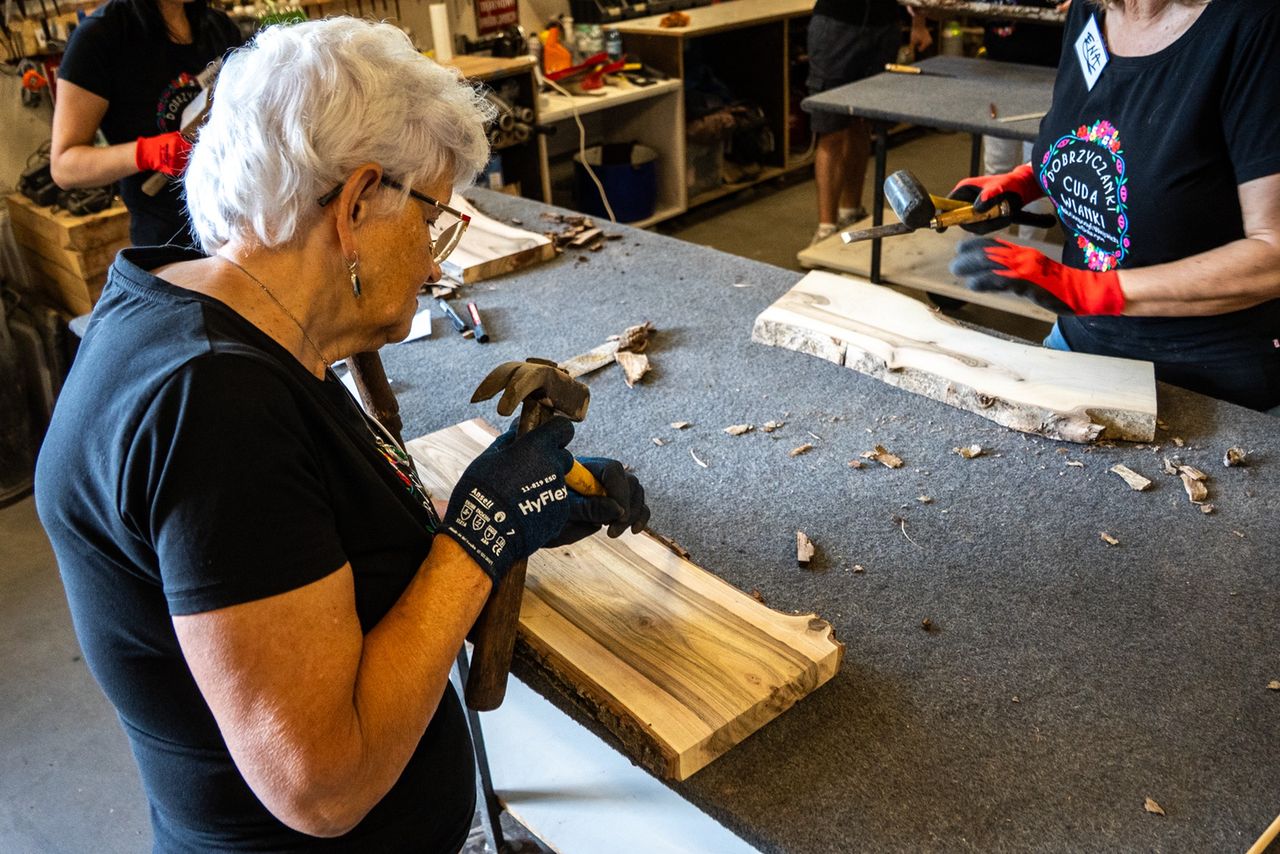 Dobrzyca, deski, warsztaty, KGW