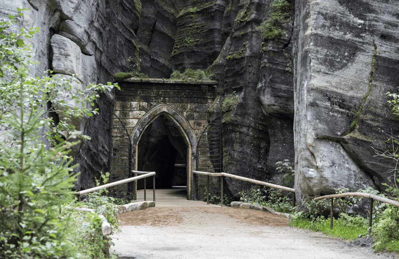 Adršpach, Czechy, Skalne Miasto