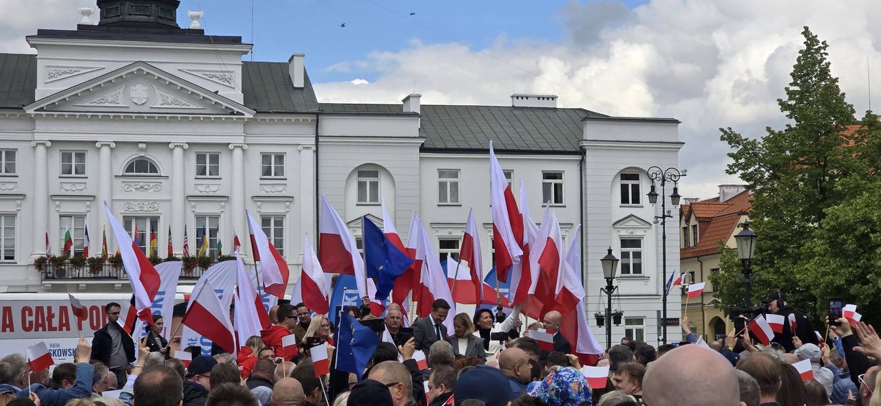 Rafał Trzaskowski w Płocku 