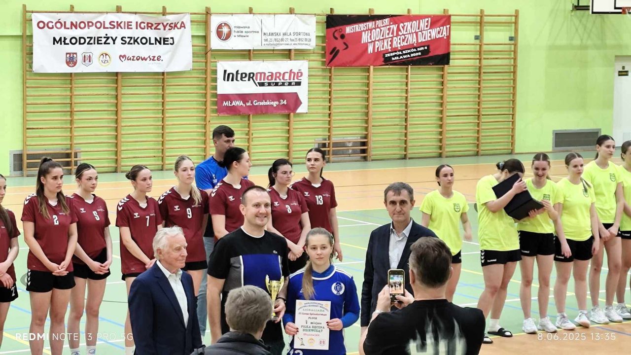 5. miejsce w Mistrzostwach Polski szkół ponadpodstawowych