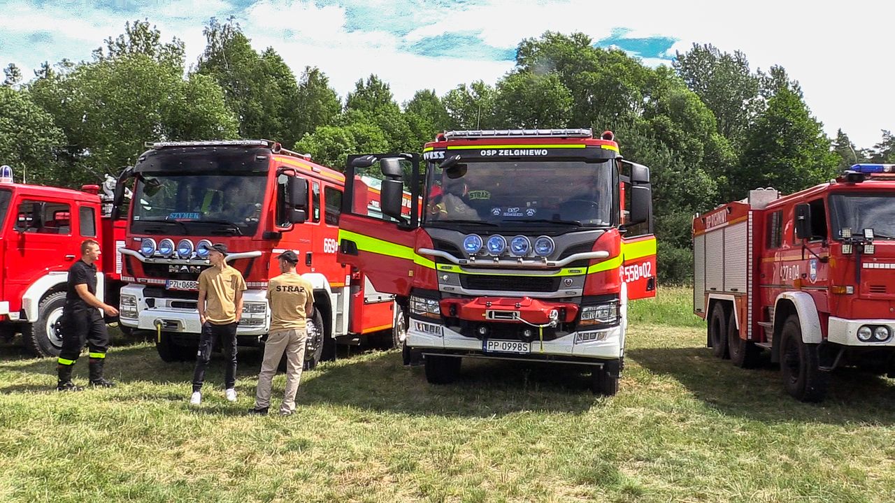 Zlot Samochodów Pożarniczych, Zakrzewo, Złotów, OSP