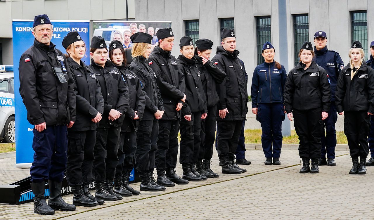 Policja, symulator dachowania, starosta