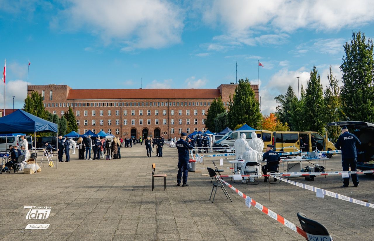 kryminalni, piła, szkoła policji, policja, zbrodnia