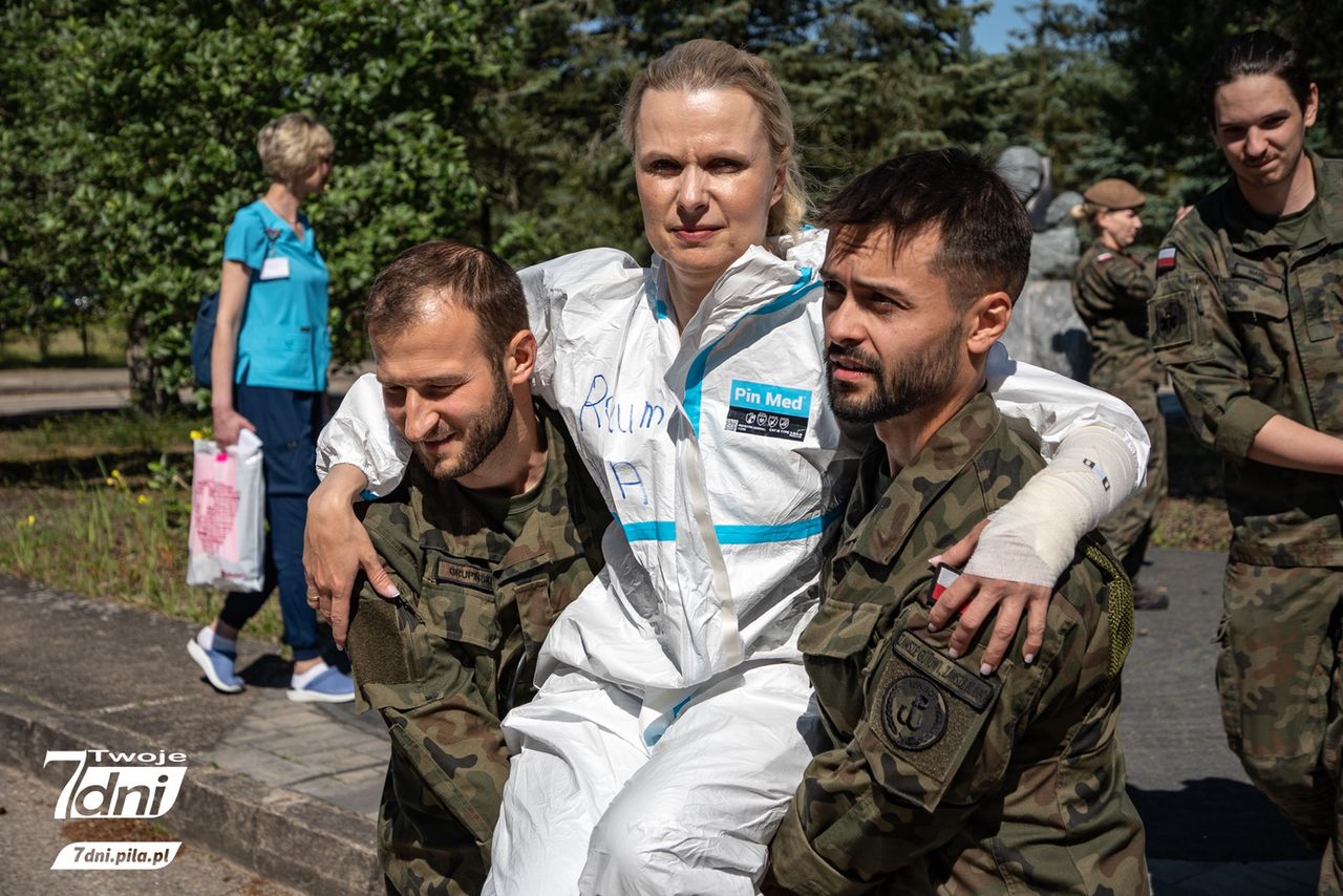 Ewakuacja Szpitala w Pile, szpital, piła, ewakuacja