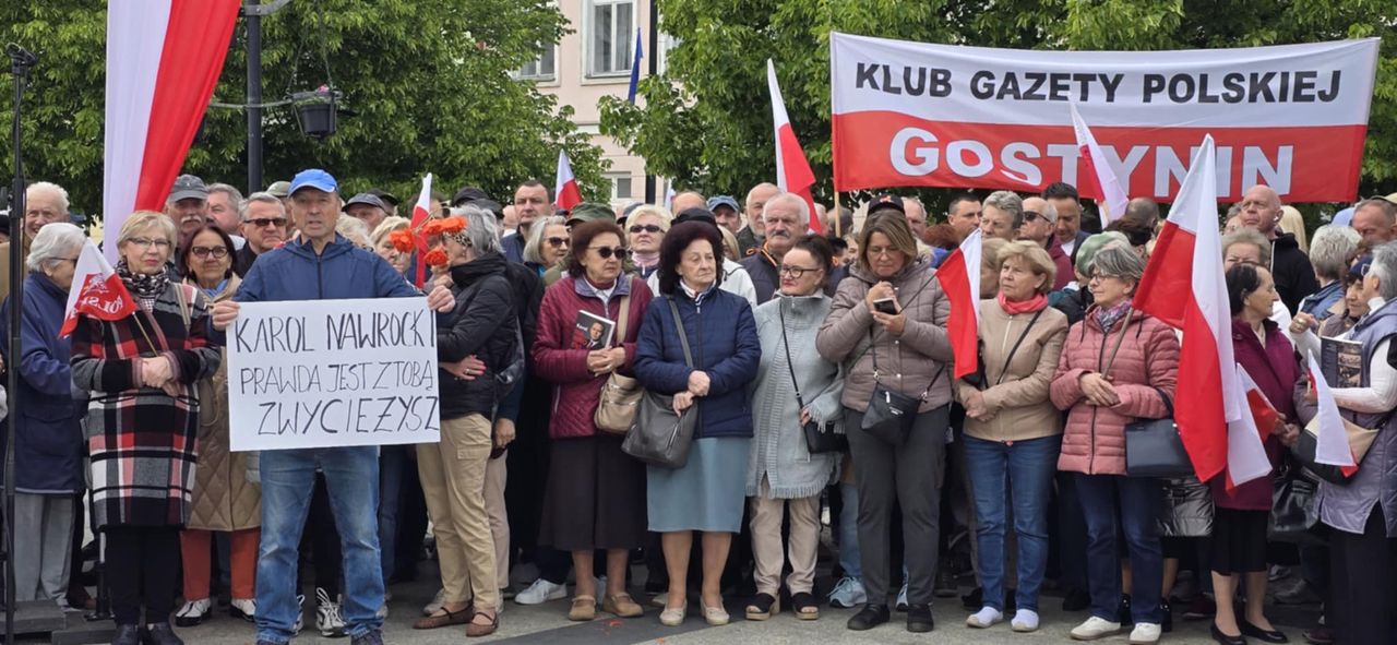 Karol Nawrocki w Płocku 