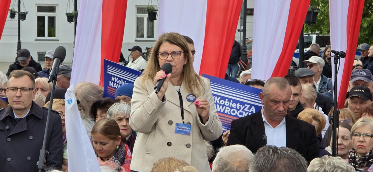 Karol Nawrocki w Płocku 