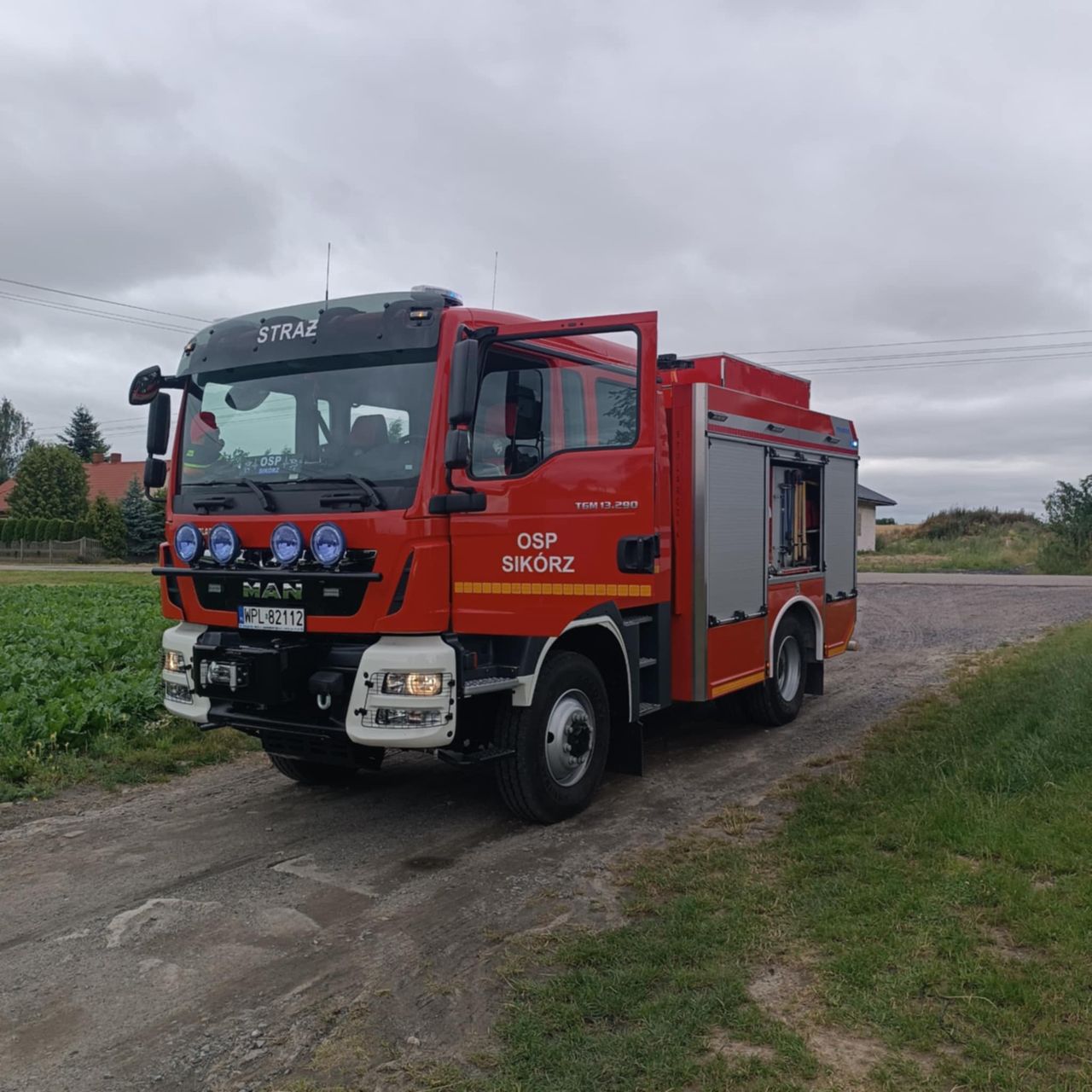 Pożar budynku gospodarczego 