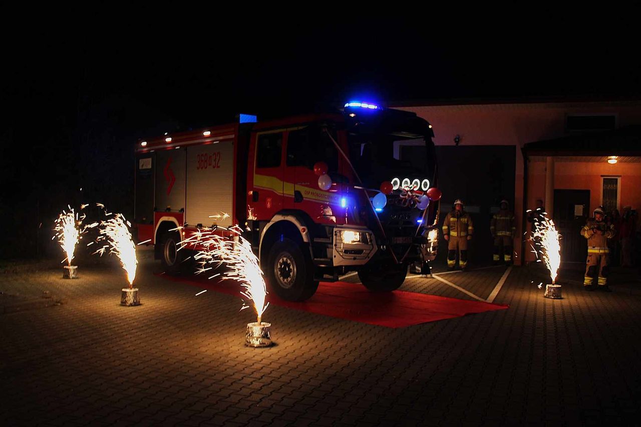 Nowy samochód w jednostce