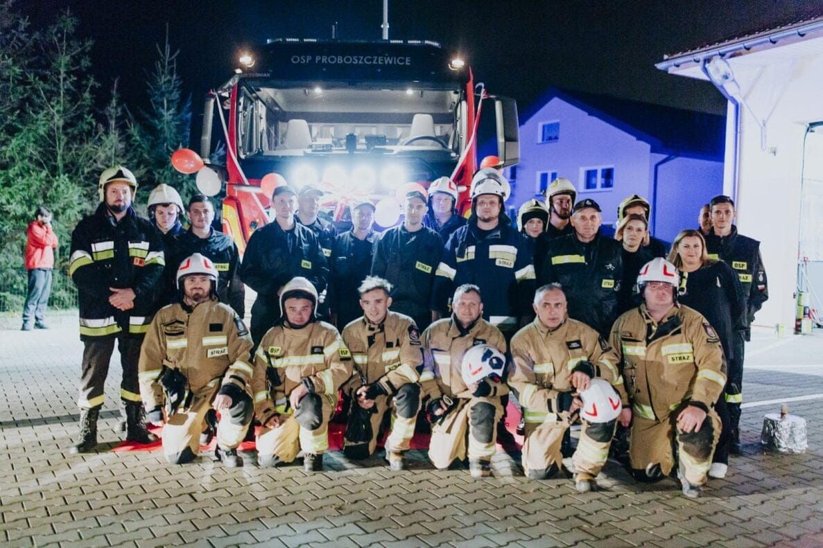 Nowy samochód w jednostce