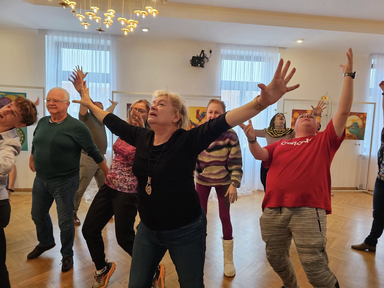 Trwają próby do szopki noworocznej