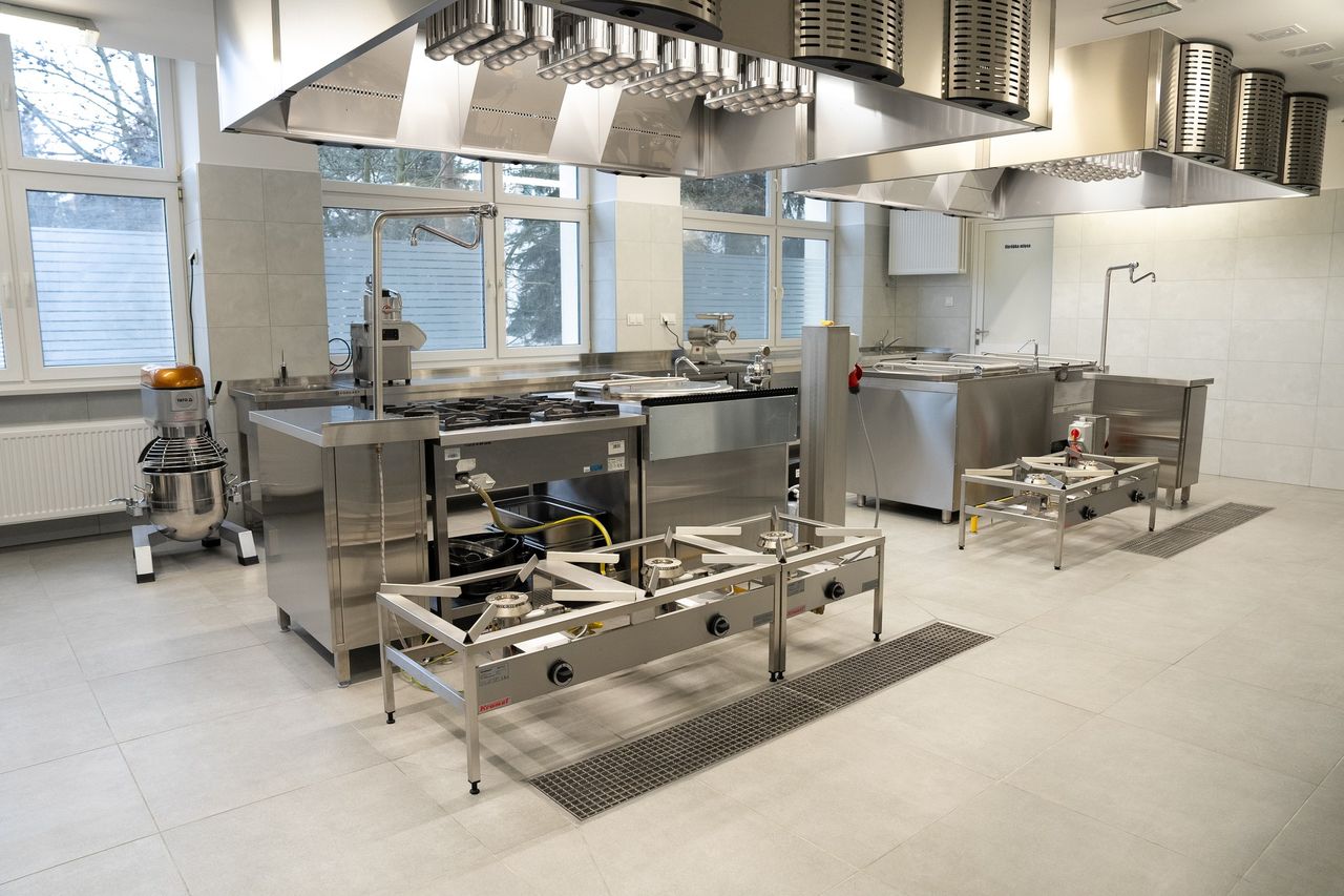 Zmodernizowana stołówka 