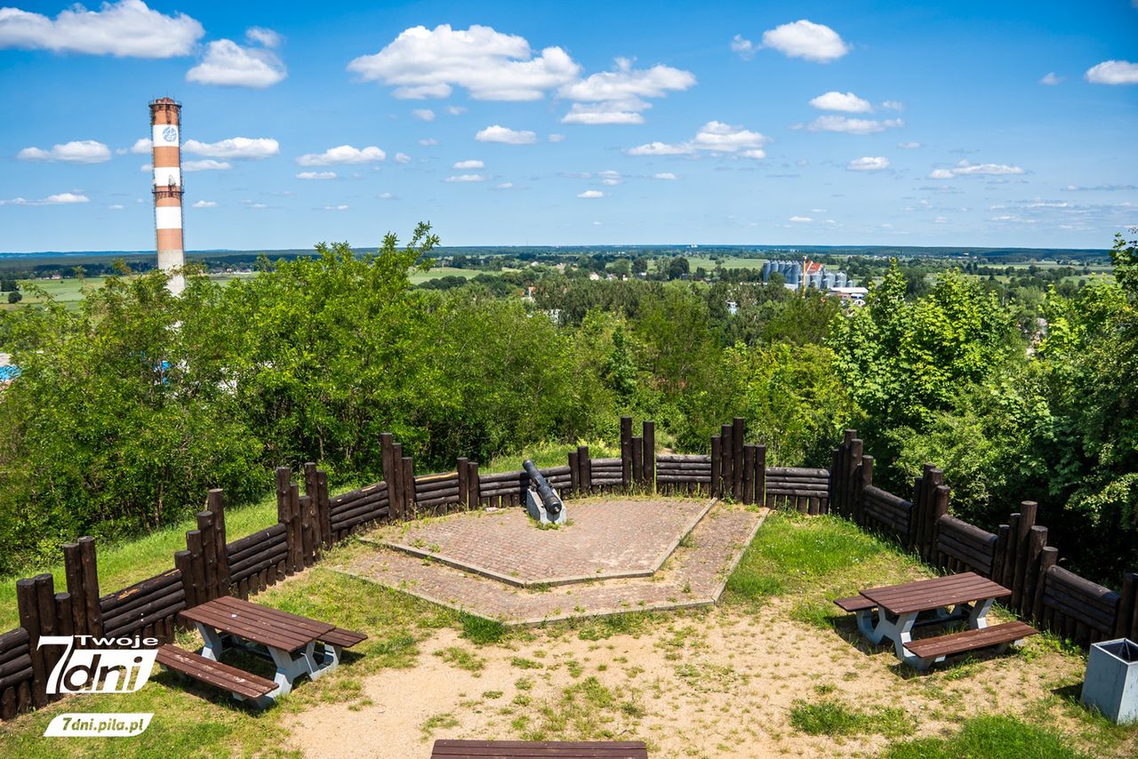 Ujście, punkt widokowy, wielkopolska
