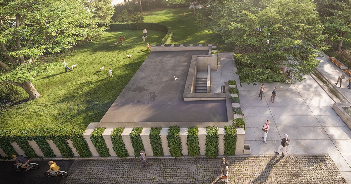 wizualizacja Pl. Zwycięstwa w Pile