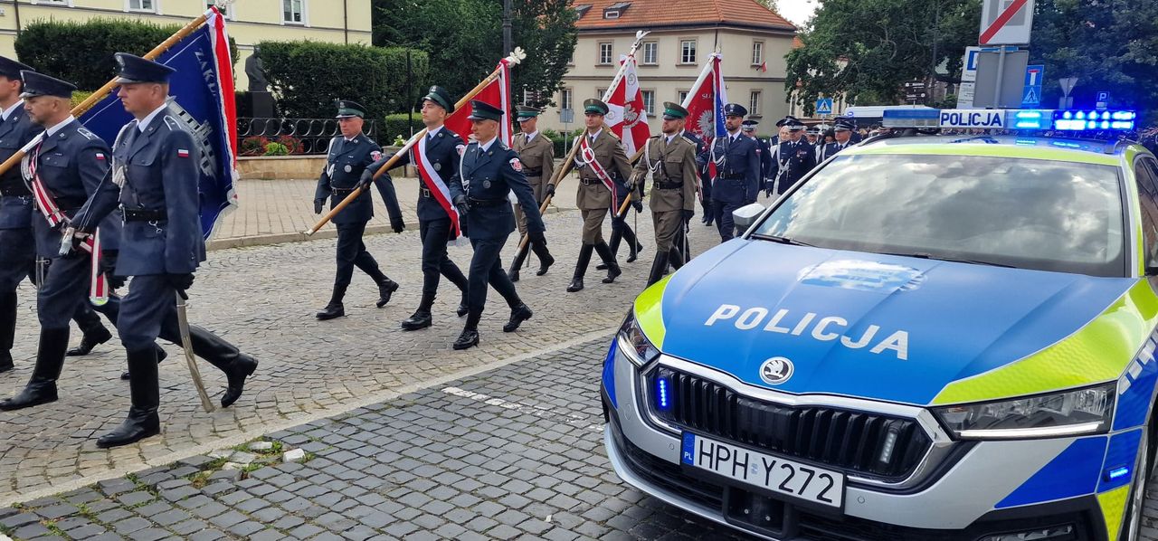 Mazowieckie obchody święta policji w Płocku 