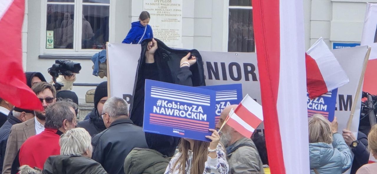 Karol Nawrocki w Płocku 