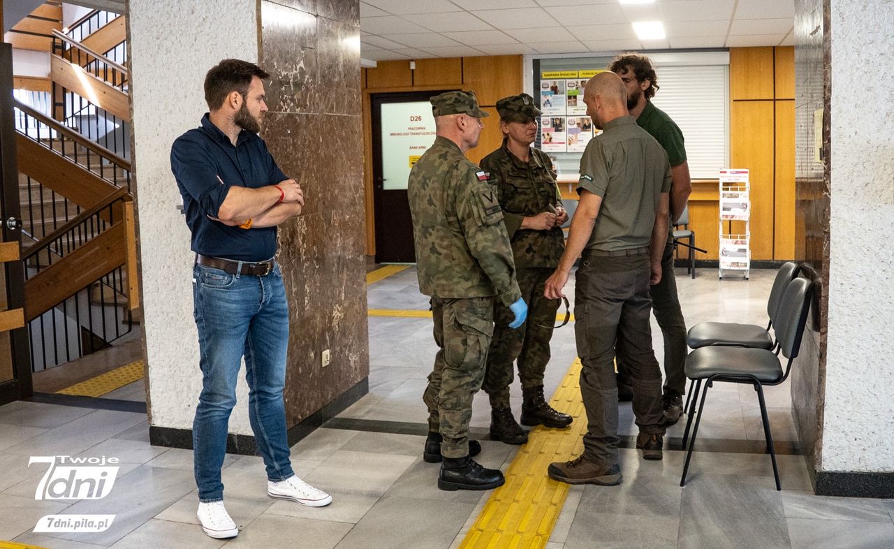 Ewakuacja Szpitala w Pile, szpital, piła, ewakuacja