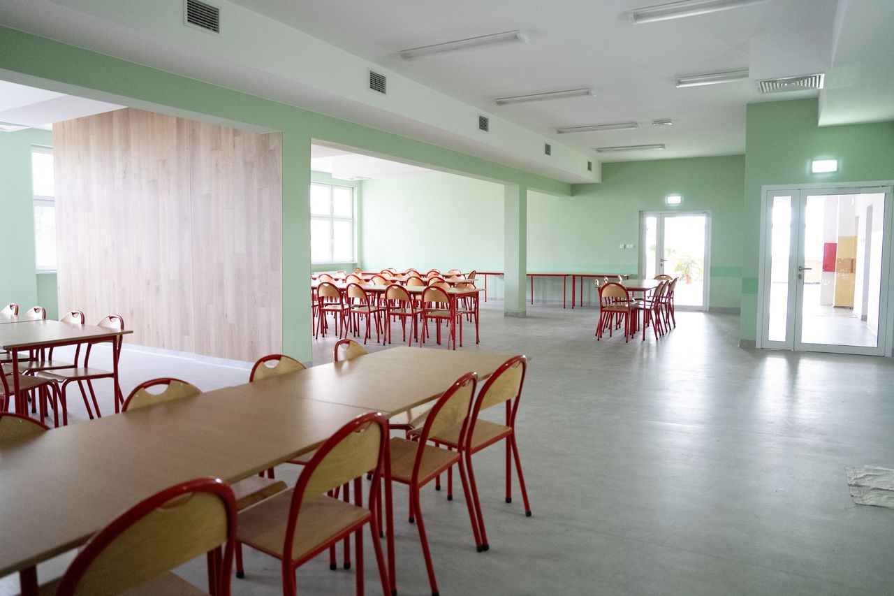 Zmodernizowana stołówka 