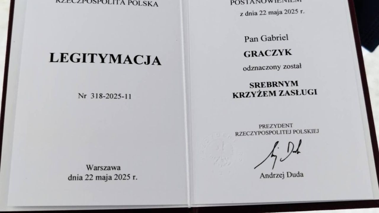 Wójt Gminy Bulkowo - Gabriel Graczyk 
