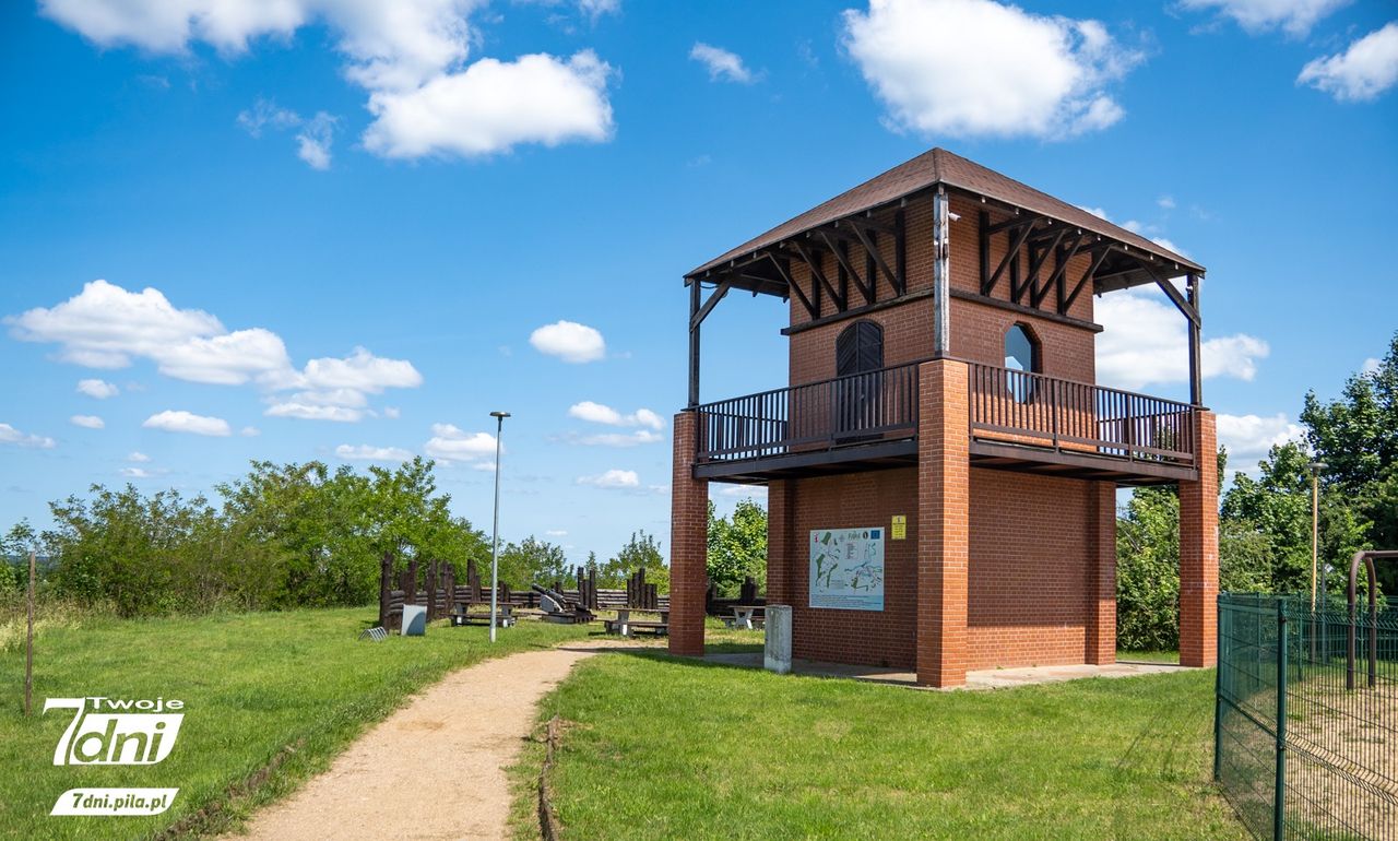 Ujście, punkt widokowy, wielkopolska