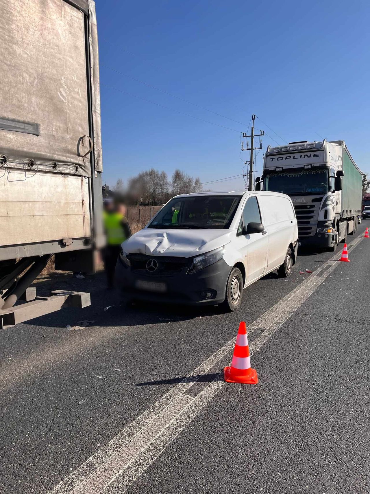 Zdarzenie drogowe w Wyszogrodzie 