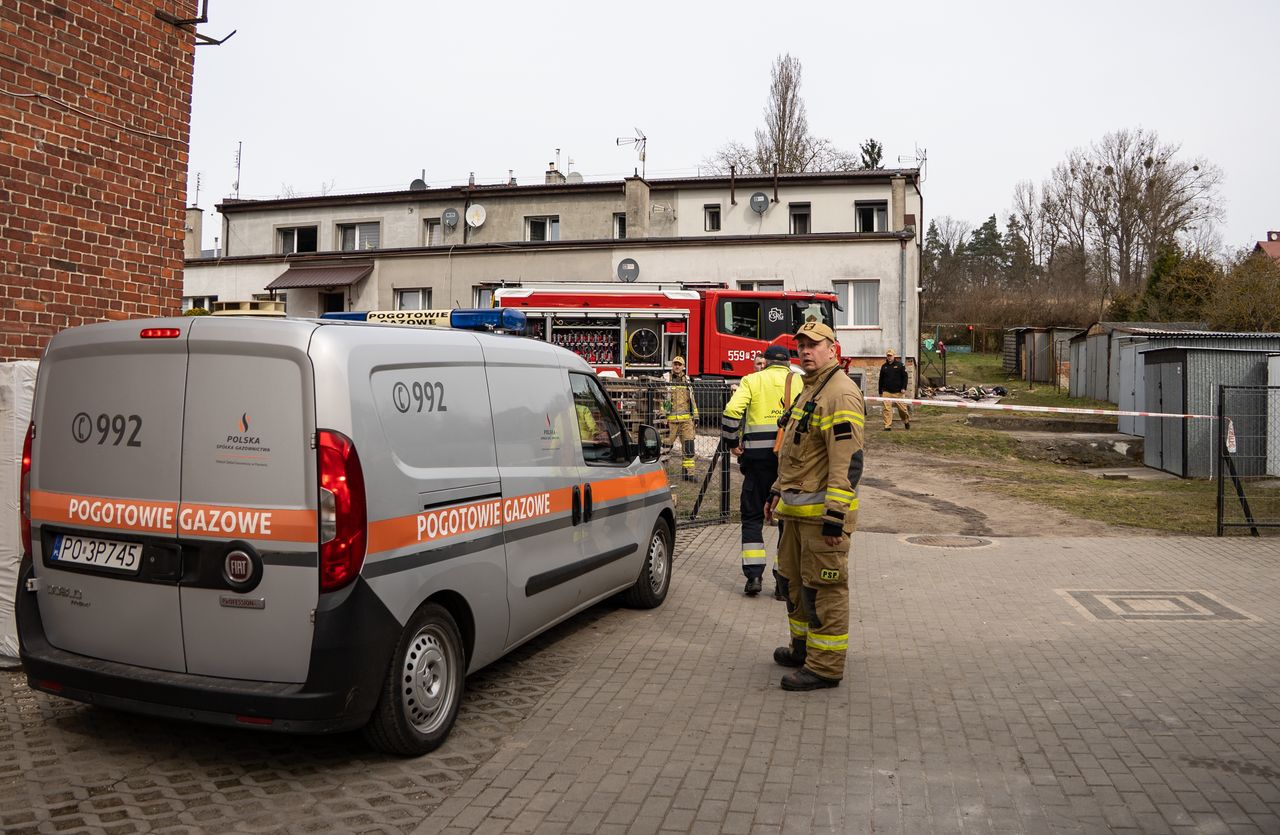 Tragiczny pożar w Wysokiej. Nie żyje dwoje dzieci.