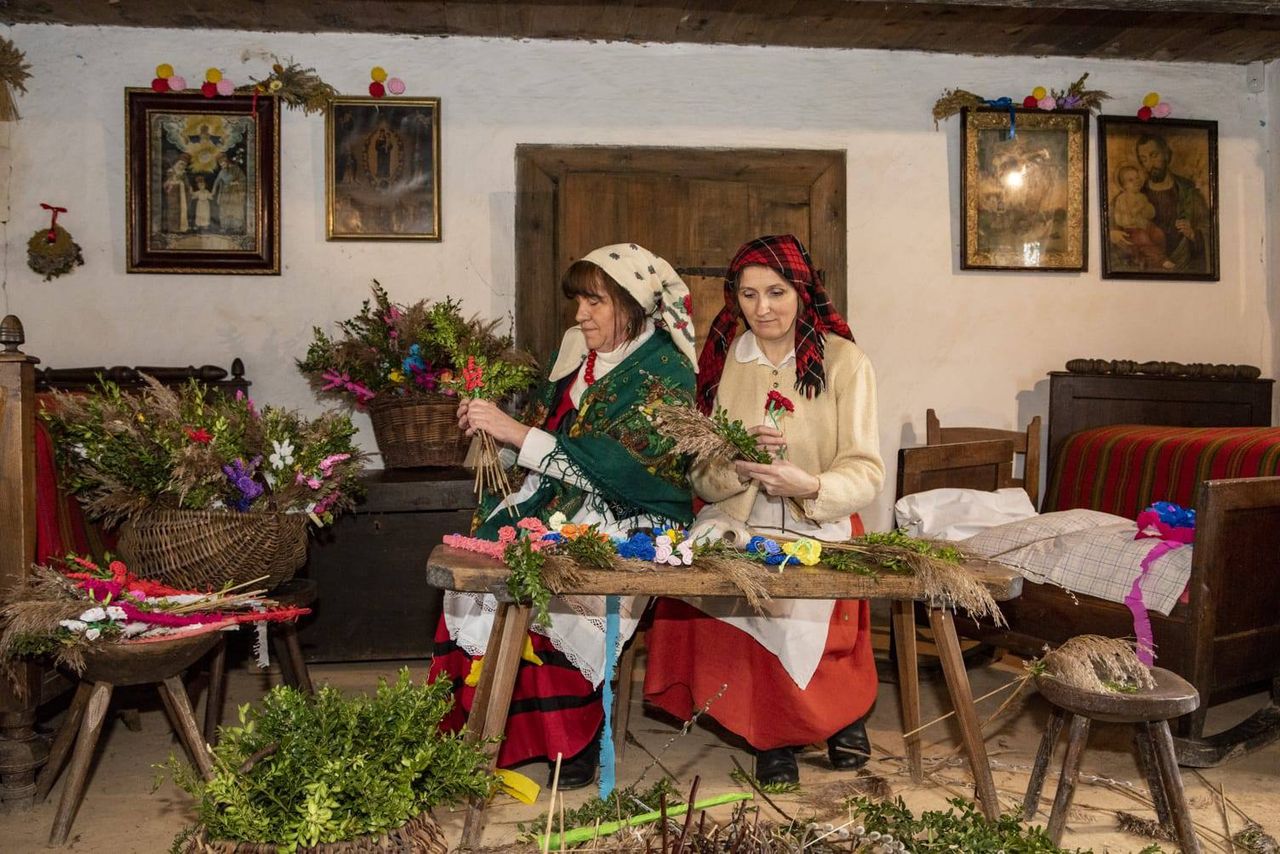 Niedziela Palmowa  skansenie