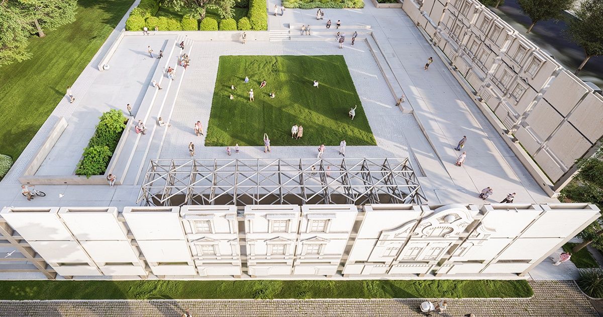 wizualizacja Pl. Zwycięstwa w Pile