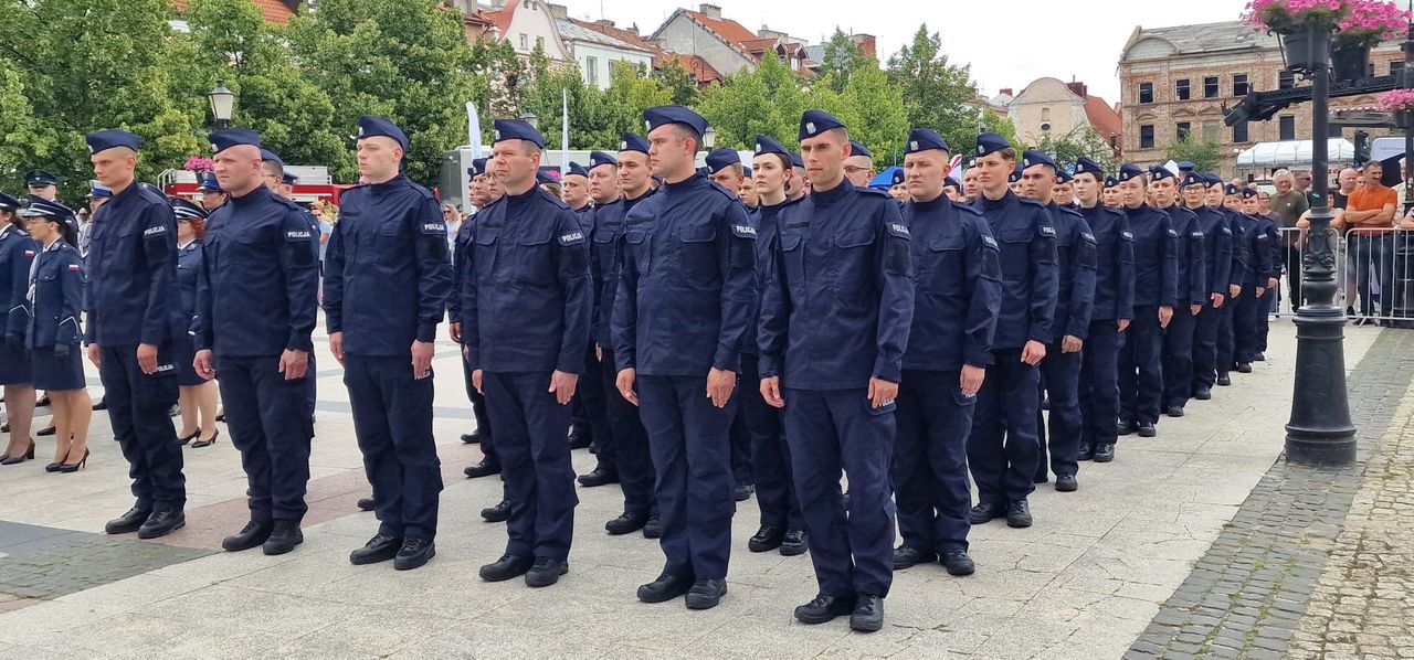Mazowieckie obchody święta policji w Płocku 