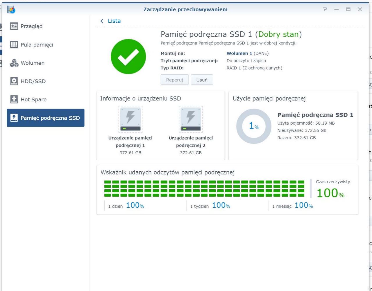 Synology DS1621xs+ - Konfiguracja etap 5