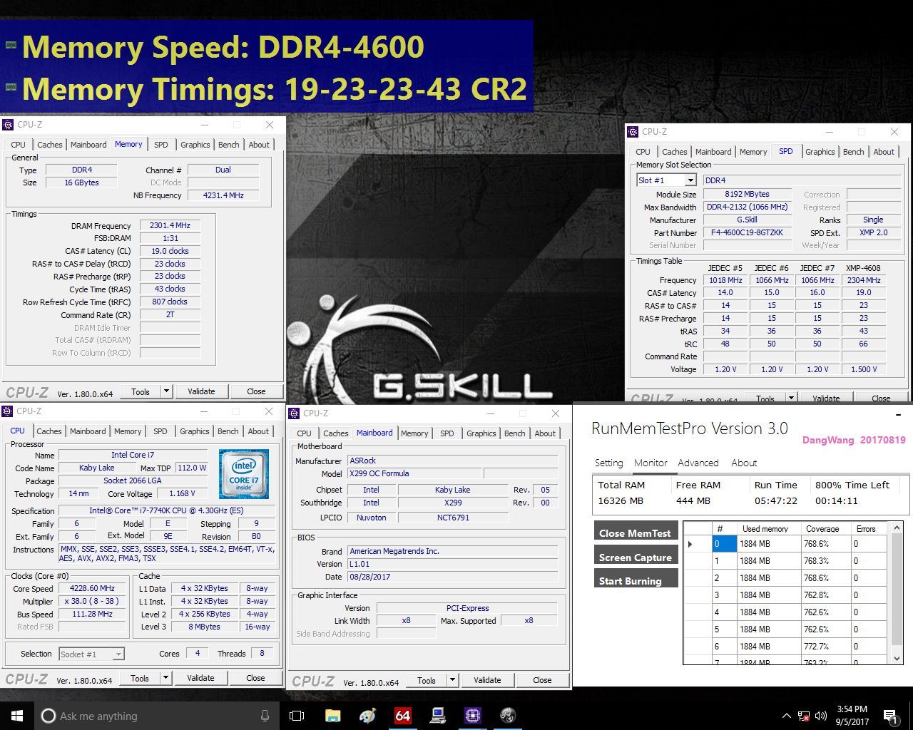 G.Skill Trident Z - pamięci 4600 MHz