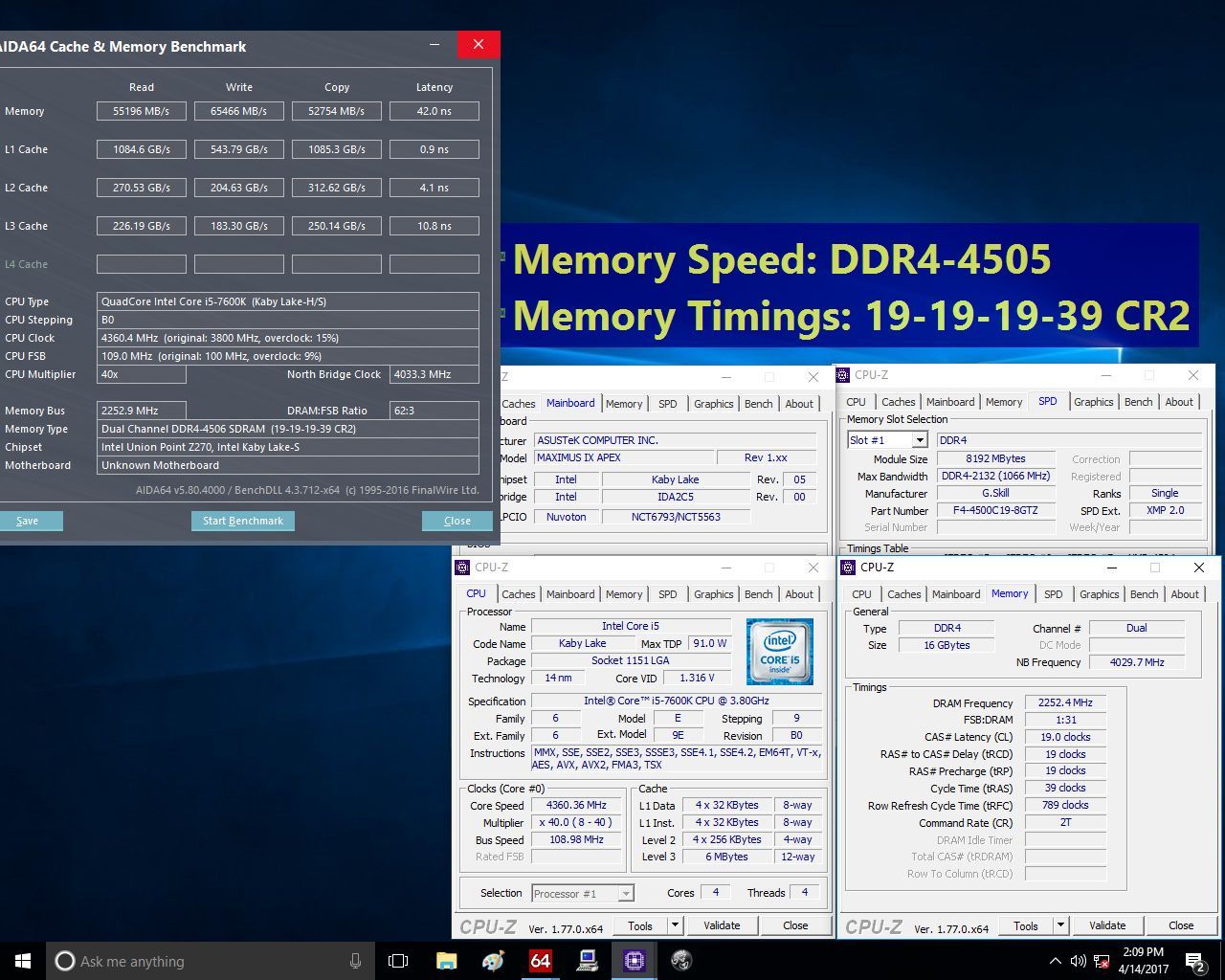 G.Skill Trident Z - pamieci DDR4 4500 MHz