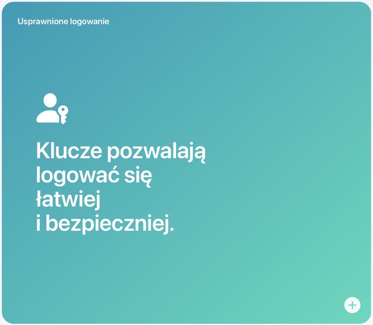 Klucze w Safari