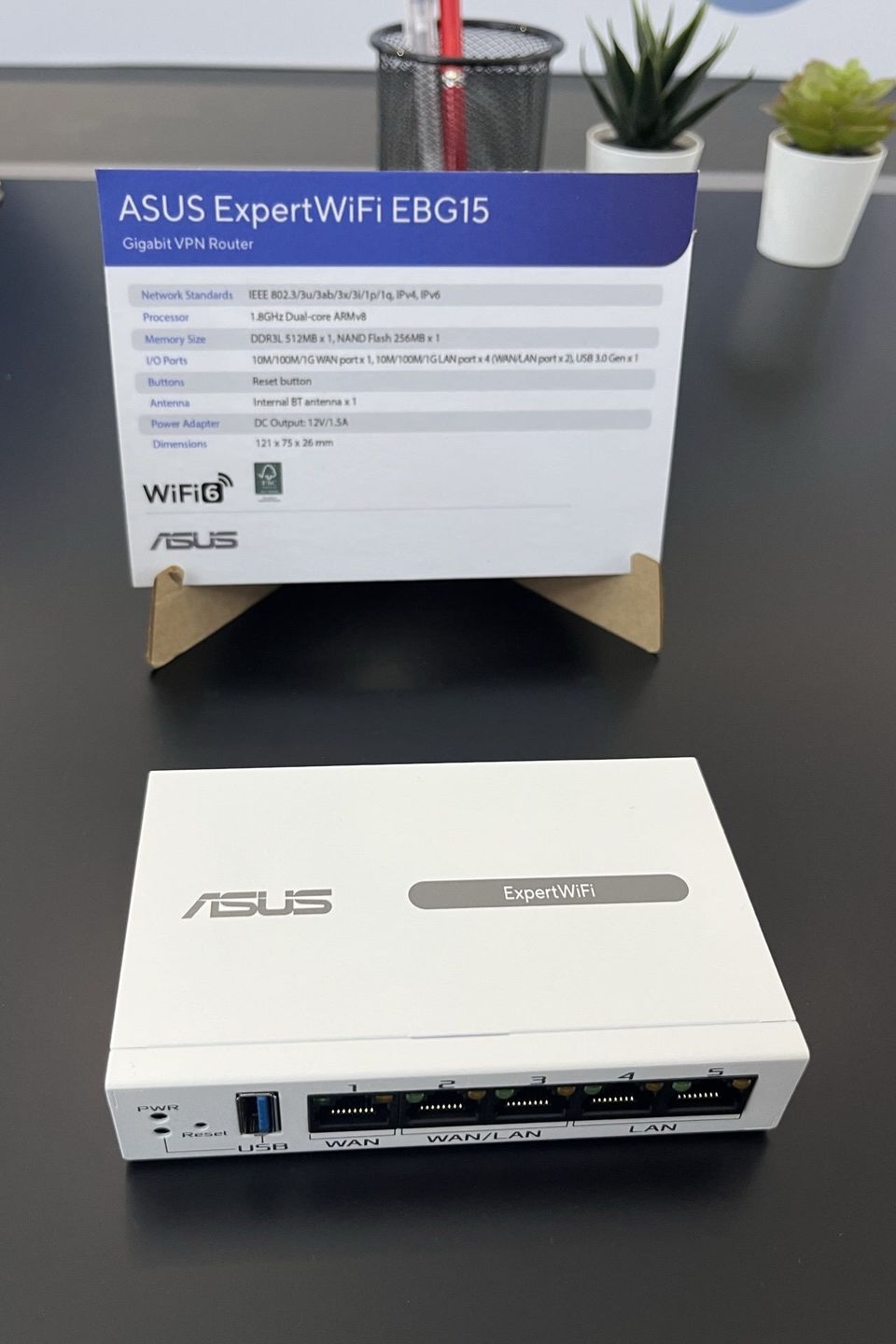 ASUS Computex 2023 - ExpertWiFi - router ASUS ExperWiFi EBG15