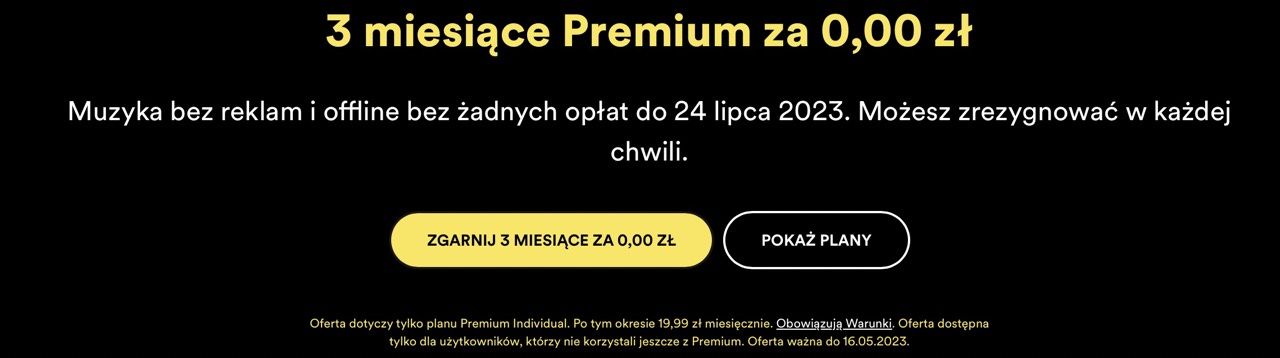 Spotify promocja