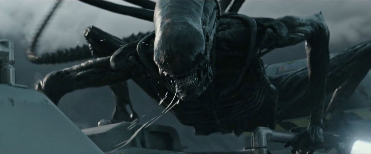 Obcy: Przymierze - ksenomorf