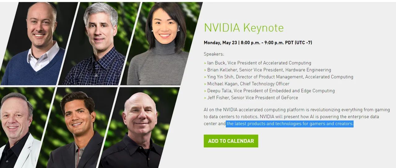 Nvidia - konferencja Computex 2022