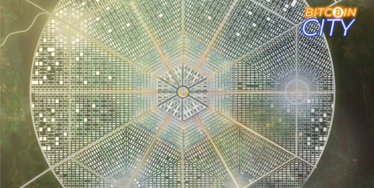 Bitcoin City - plan miasta