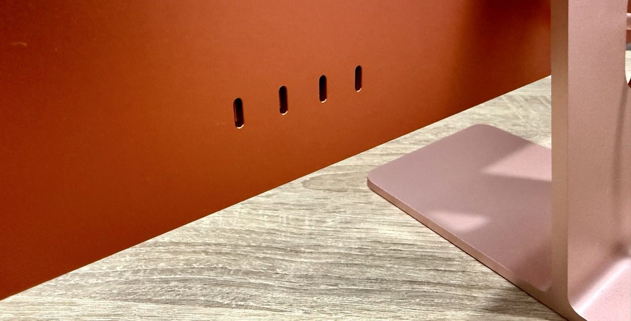 iMac m4 porty