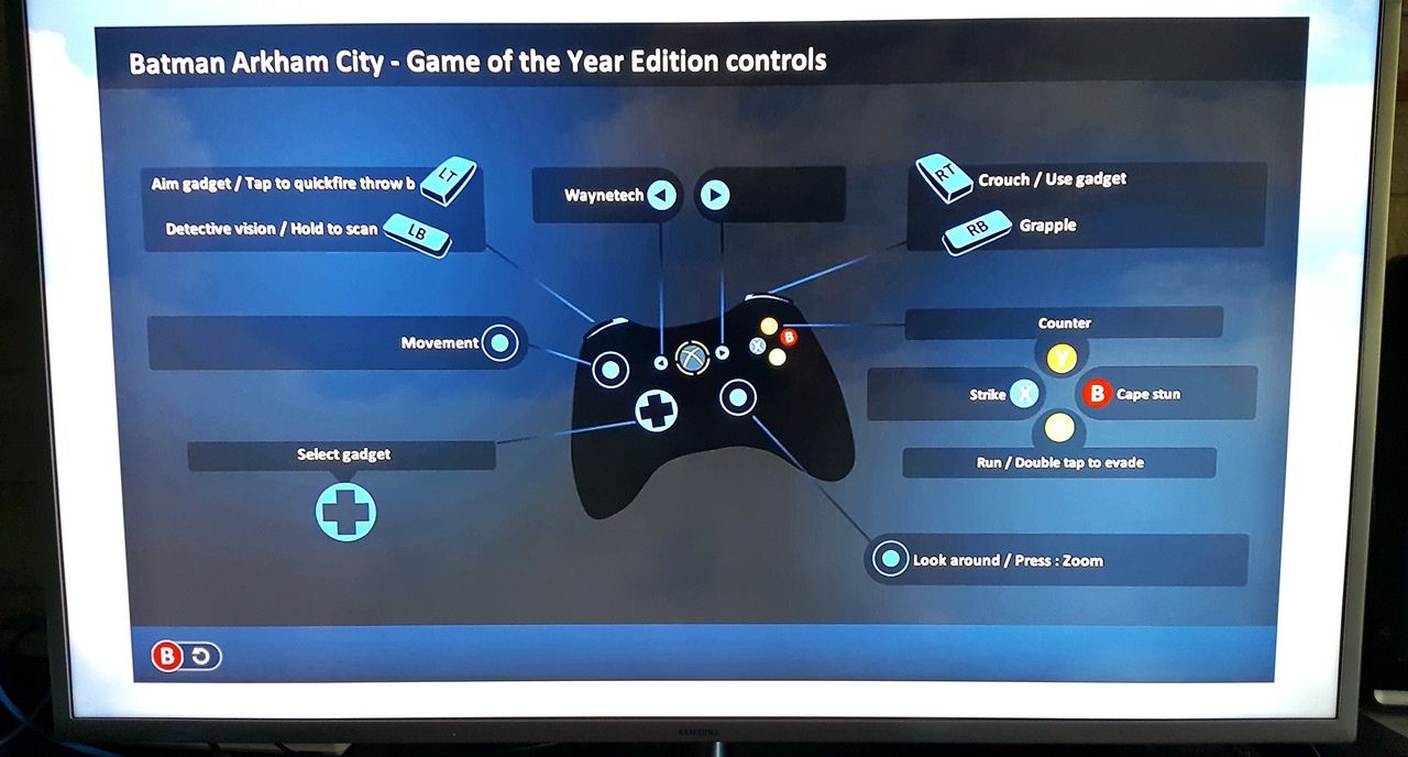 GameFly Streaming - wyjaśnienie sterowania