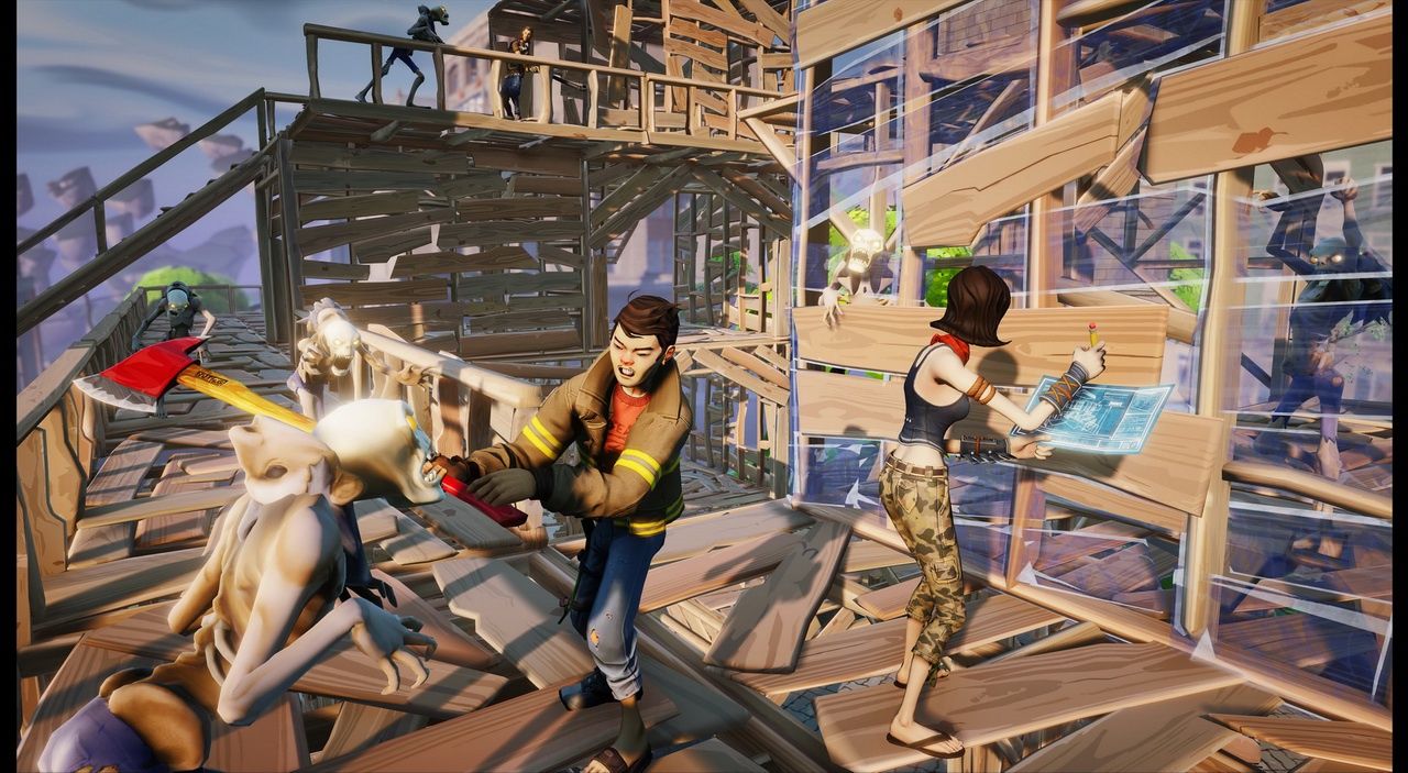 Fortnite - obrona fortu