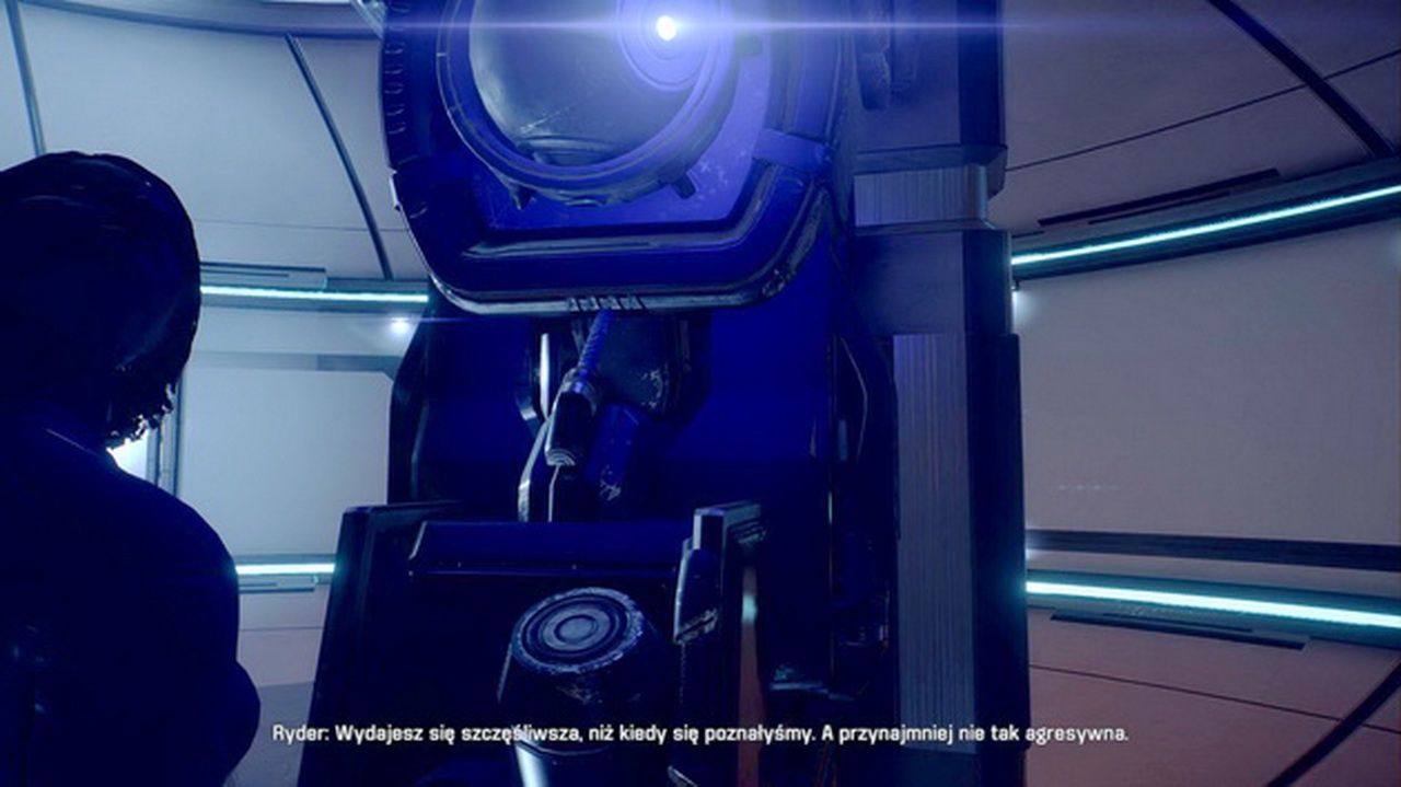 Mass Effect Andromeda - kosmiczny obrót głowy