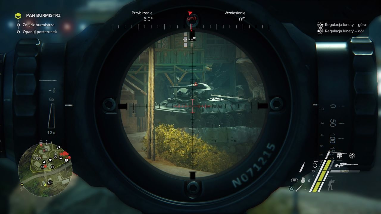 Sniper: Ghost Warrior 3 - czołg w lunecie
